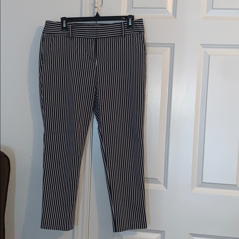 Ann Taylor • Stripe Work Pants